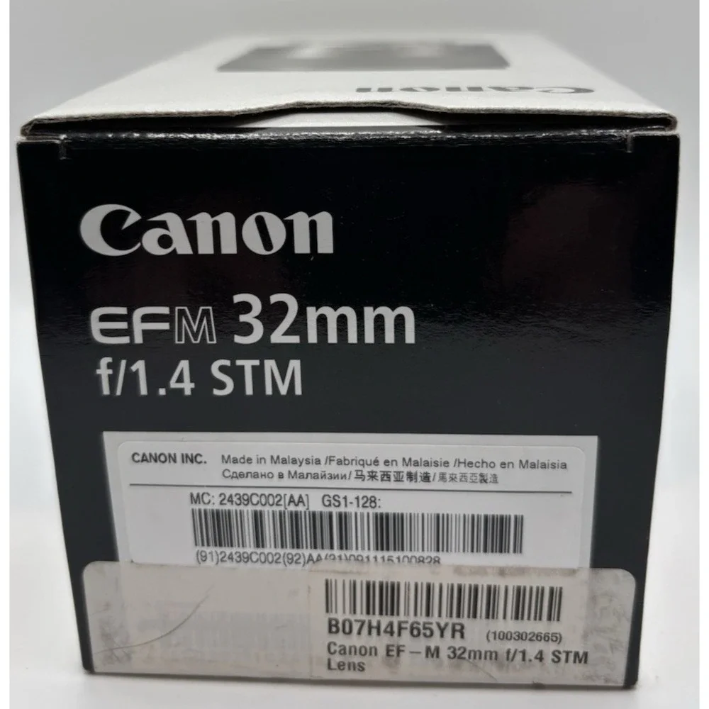 Brand New Canon EF-M 32mm F1.4 STM Prime Lens for Portraits & Low‎ Light Use
